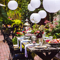 25pcs Paper Lantern Set Party Decorations Birthdays Weddings