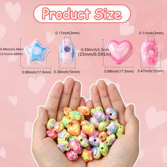 Multi Star Love Beads Bracelet Set