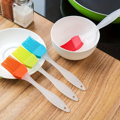 1pc Silicone Brush Small Non-shedding Barbecue Seasoning Brush