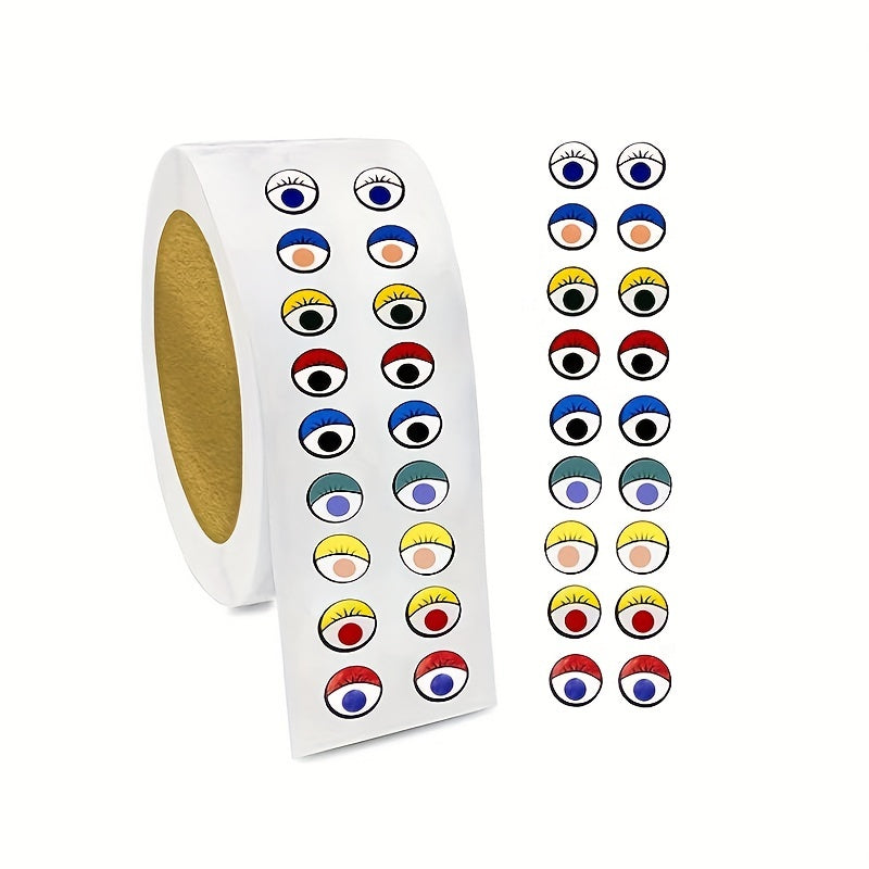 2000pcs Large Googly Eye Stickers Adhesive Labels Cartoon Eyeball DIY Crafts