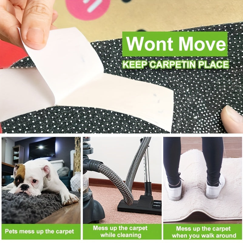 Heavy Duty Double Sided Carpet Tape 20 Yards Anti Slip Rug Grippers Tape