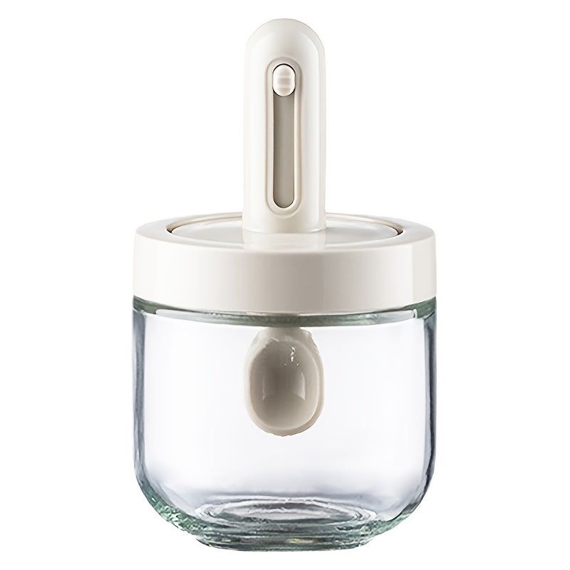 Leak-proof Seasoning Jar Spice Organizer with Spoon