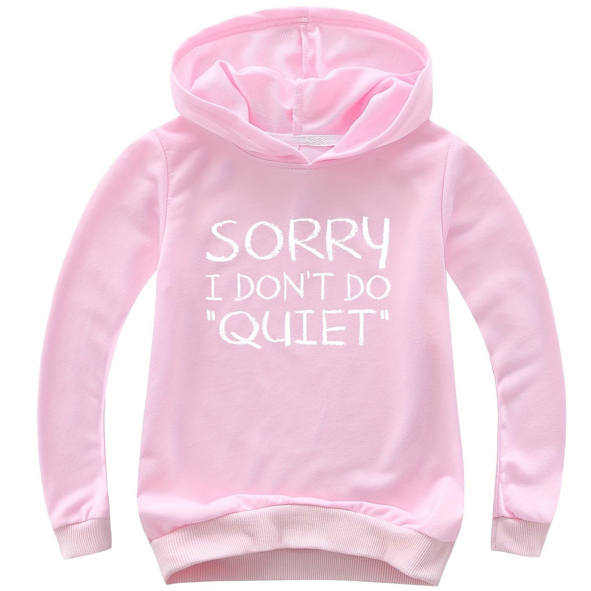 Fun Letter Print Kids Hoodie for Boys and Girls