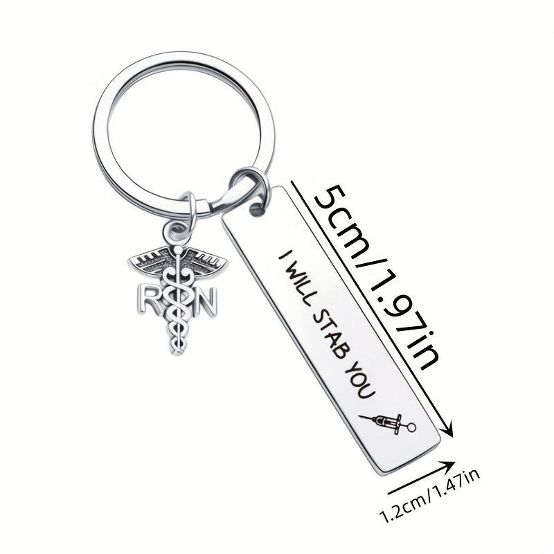 Stainless Steel Keychain Nurse's Gift