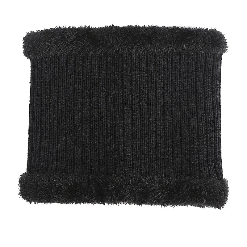 Men's Thermal Knitted Winter Hat & Neck Gaiter Set