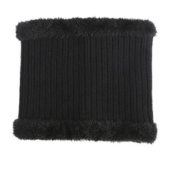 Men's Thermal Knitted Winter Hat & Neck Gaiter Set