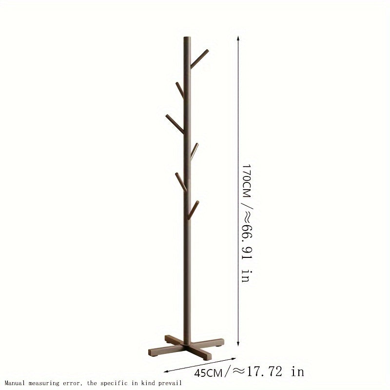 Modern Coat Rack Hanging Bag Clothes Hat Rack for Bedroom Living Roo