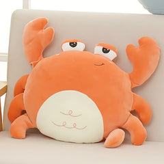 Crab Goose Lion Cartoon Pillow Doll Soft Pineapple Jam Plush Cushion