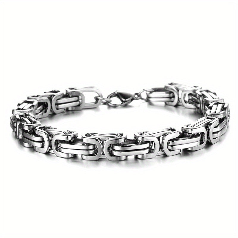 Men's Stainless Steel Chain Bracelet