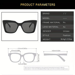 Y2K Cat Eye Sunglasses Tortoiseshell UV400 Shades for Travel Summer