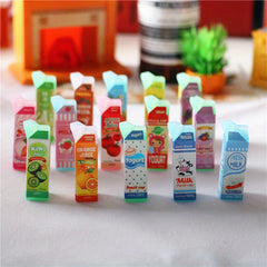 Dollhouse MILK Boxed Fruit Milk Bottle for OB11 Model