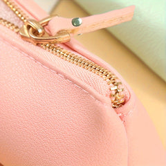PU Solid Pencil Storage Bag Candy Pencil Case