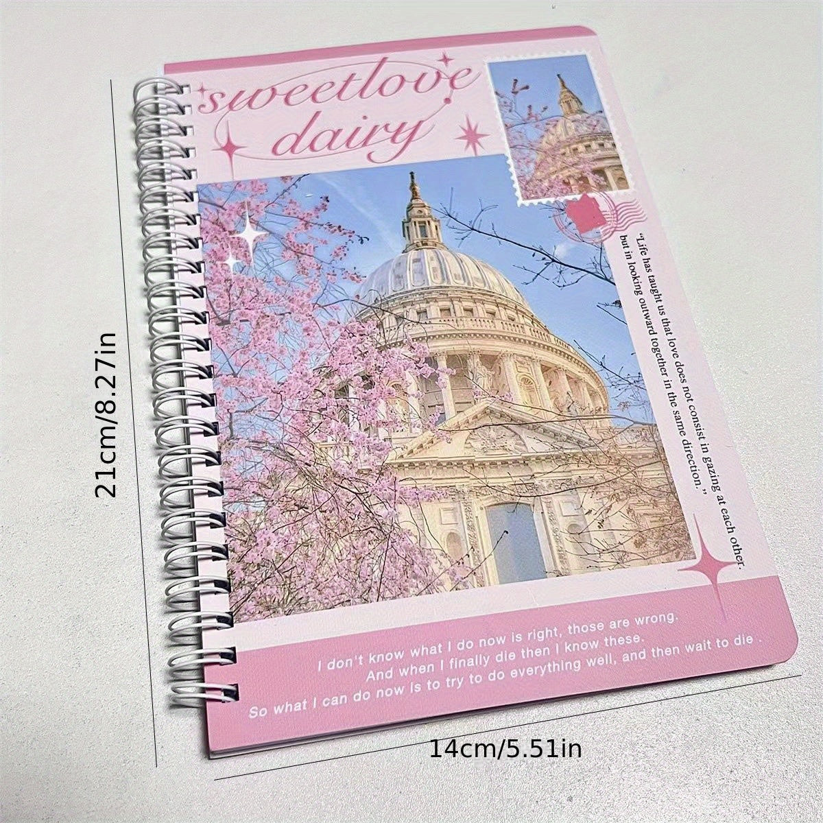 Coil Type Notebook Student Message Book Memo Notepad Journal Diary