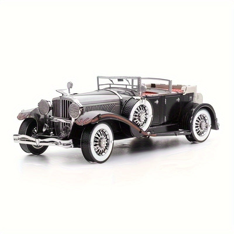 Metal Assembly Model DIY Vintage Car Puzzle