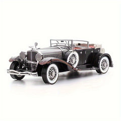 Metal Assembly Model DIY Vintage Car Puzzle