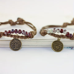 12 Constellation Retro Bracelet for Men
