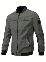 Men's Lightweight Windbreaker Jacket for Spring Fall
