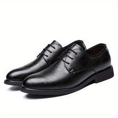 Men's Plaid Print Oxford Shoes Size 13
