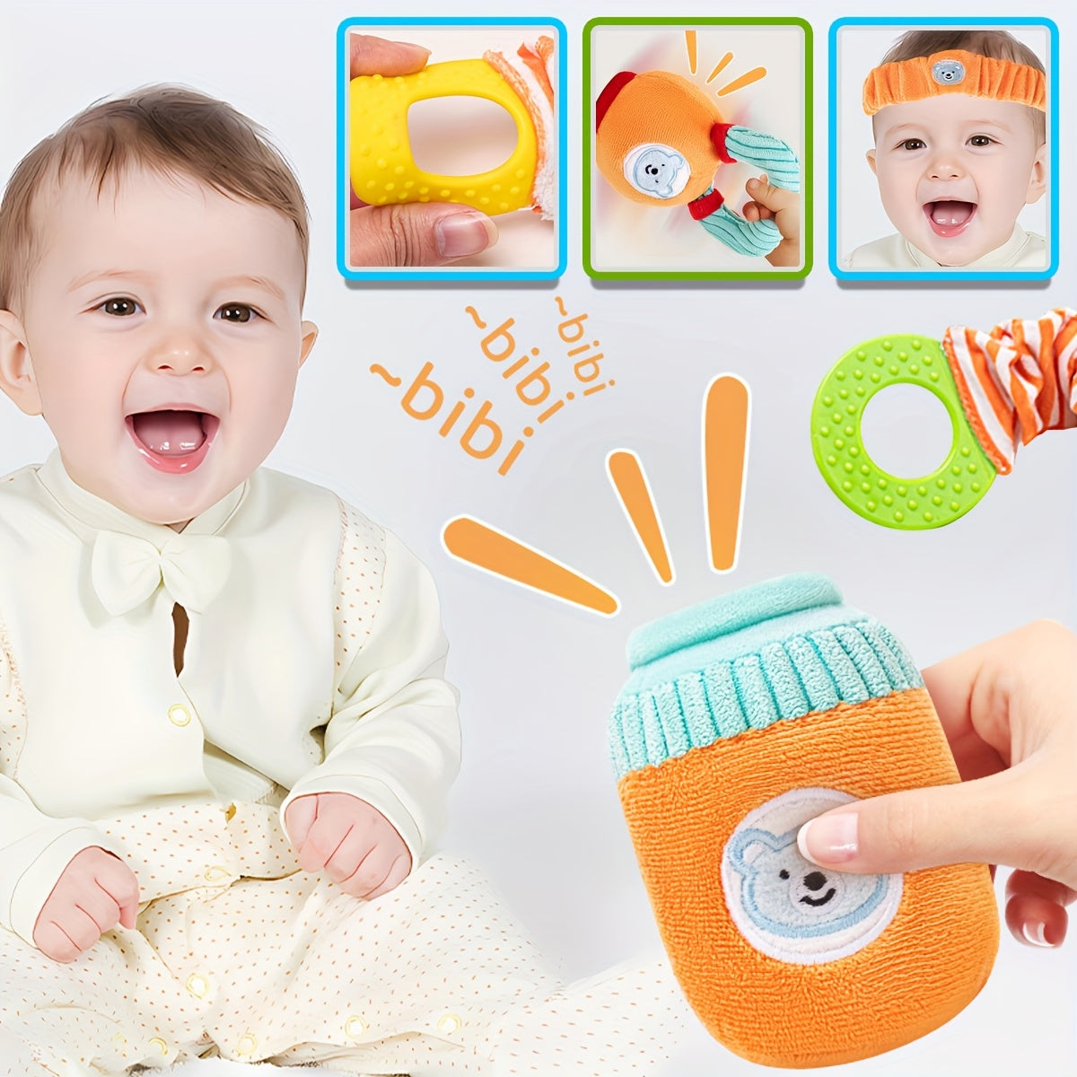 Kids Fitness Toy Set Toddler Workout Equipment Dumbbell Pretend Play Exercise