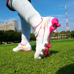 Boys Non Slip Football Cleat With Spikes Outdoor Soccer Shoes