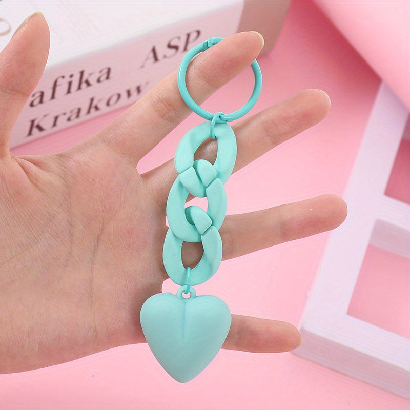 Heart Key Chain Pendant for Bag or Backpack