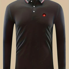 Rocket Print Men's Lightweight Polo Shirt
