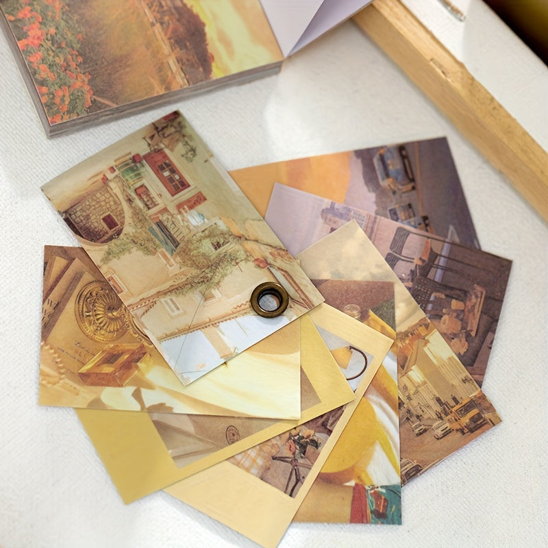 50pcs Setting Sun Decorative Stickers for Scrapbooking Labeling