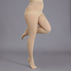  Plain Nylon High Rise Stretchy Stockings