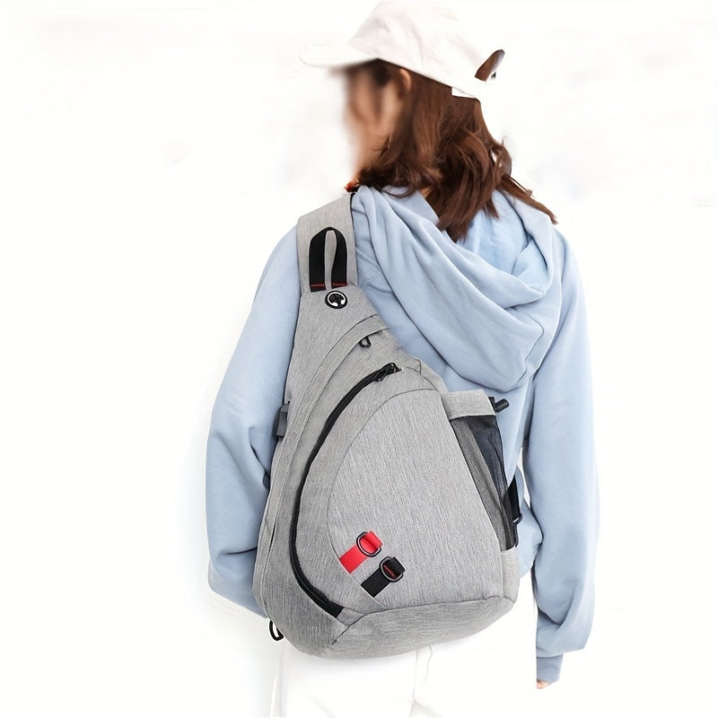 Large Capacity Sling Bag Chest Bag Shoulder Bag for Men and Women