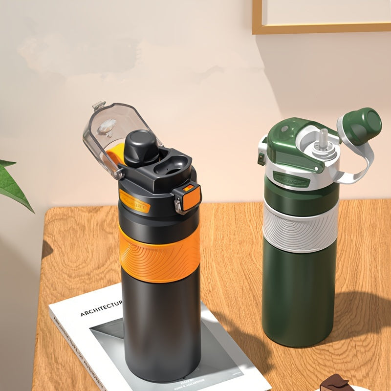 Portable Lightweight Water Bottle 27 oz Leakproof Flip Top Water Cup