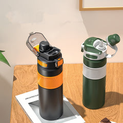Portable Lightweight Water Bottle 27 oz Leakproof Flip Top Water Cup