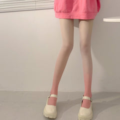 Ombre Ultra Thin High Waist Sheer Slimming Pantyhose