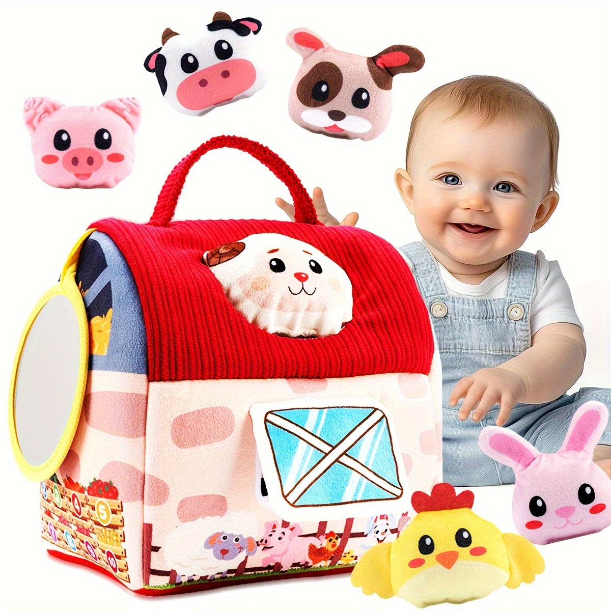 Farm Animal Surprise Toy Set 6-12 Months