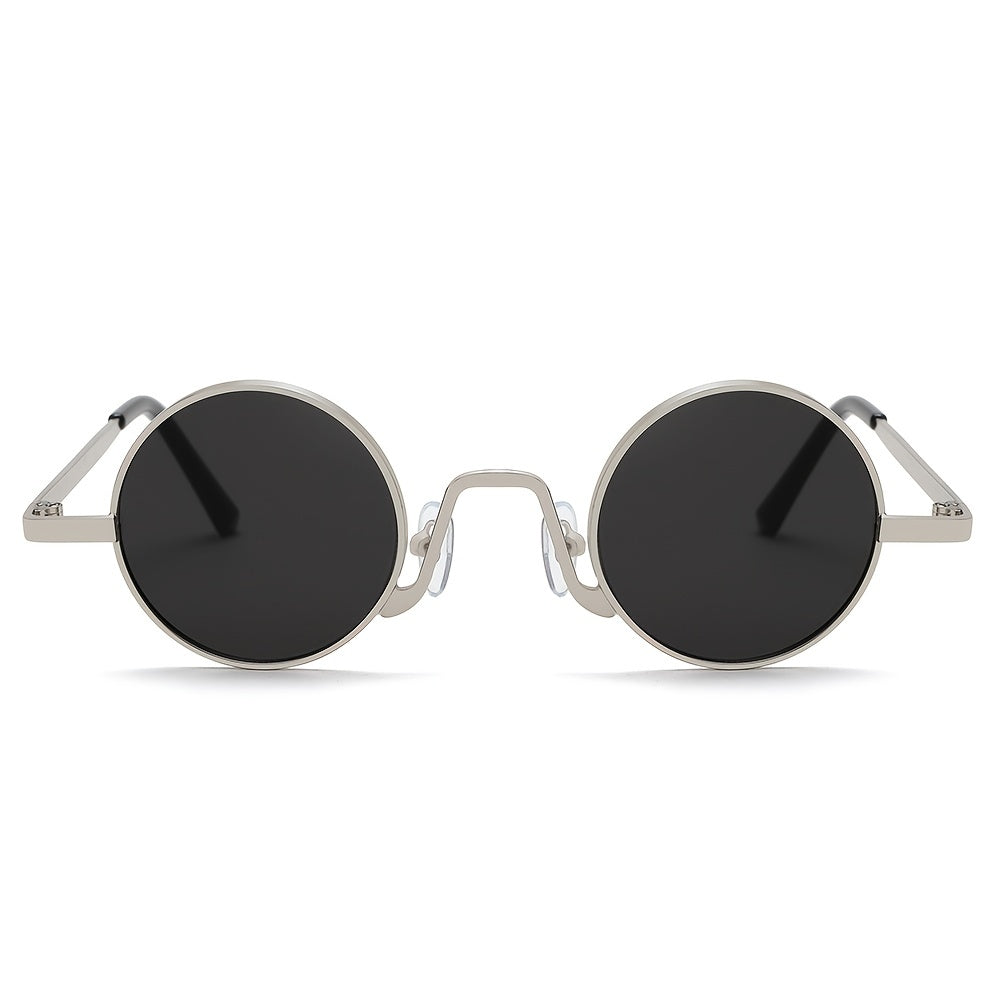 Men's Narrow Round Sunglasses 9301