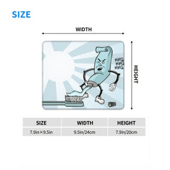 20x24cm Naughty Pattern Rectangular Mouse Pad