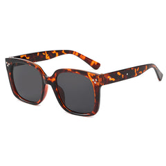 Square Large Frame Sunglasses Retro Men's SunGlasses