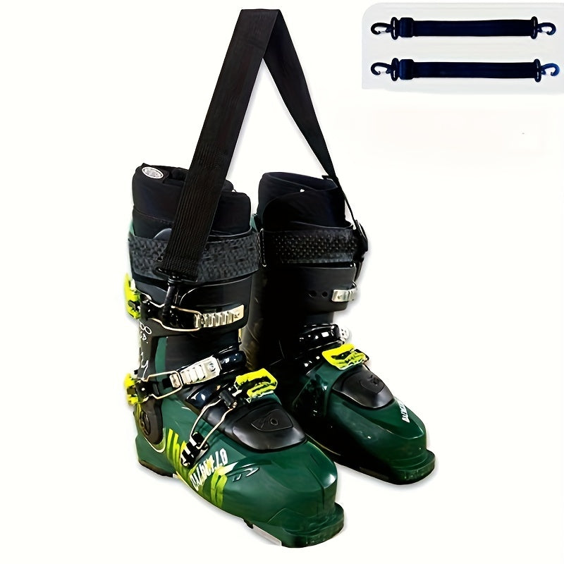 1pc Skiing Shoe Hooks Double Buckle Hooks