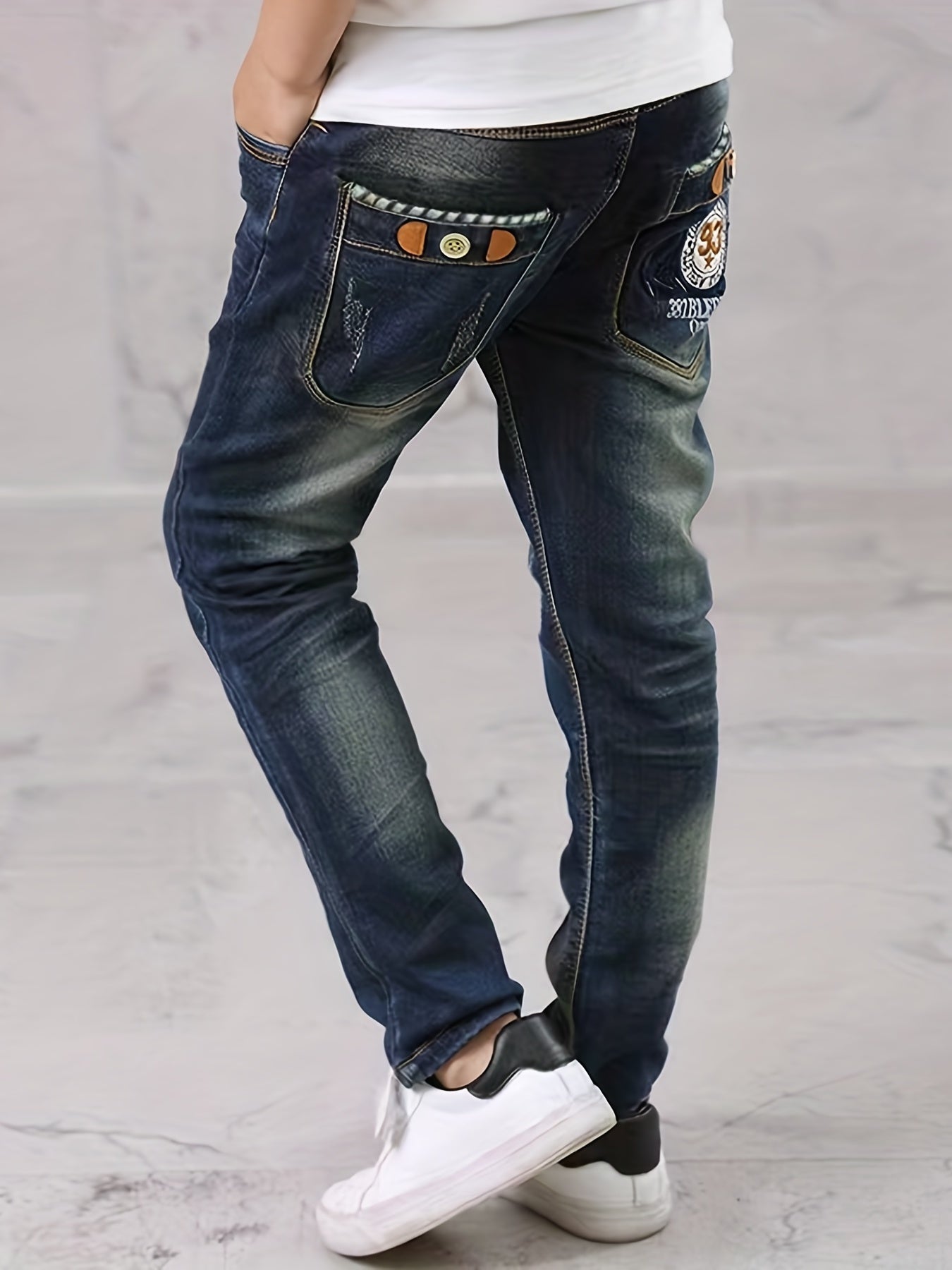 Boys Casual Denim Pants Spring Autumn Kids Clothes