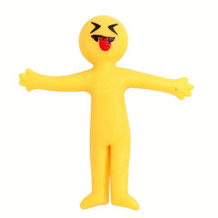 24Pcs Random Hot Expression Venting Doll Play A Little Yellow Man Doll