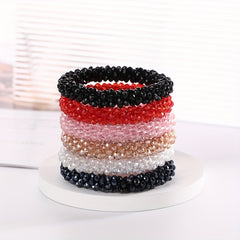 Crystal Hair Rope Ponytail Holder Hair Accessories