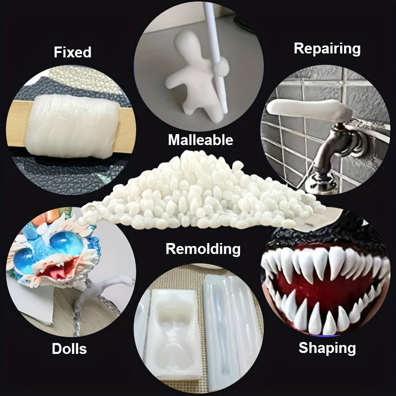Thermoplastic Resin Beads 200g Moldable Plastic