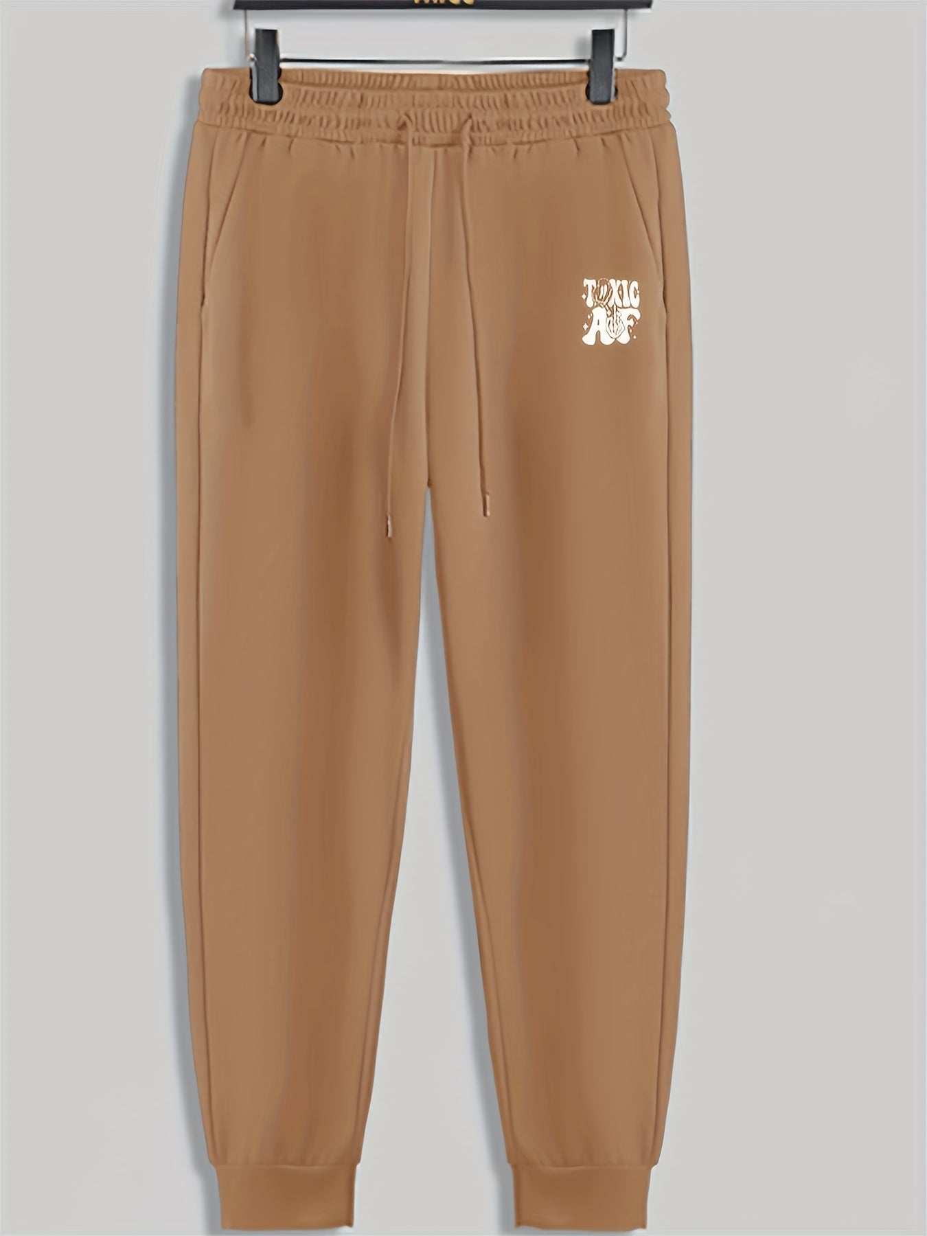 Men's Casual Drawstring Sweatpants Loose Trousers