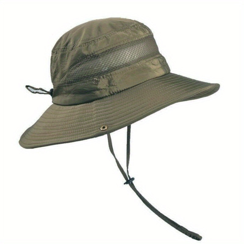 Quick Drying Fishing Hat Men's Sun Hat for Outdoor Fishing Hiking