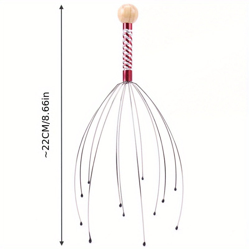 Octopus Head Scalp Neck Massager Stress Relief Relax Massage