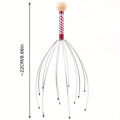 Octopus Head Scalp Neck Massager Stress Relief Relax Massage