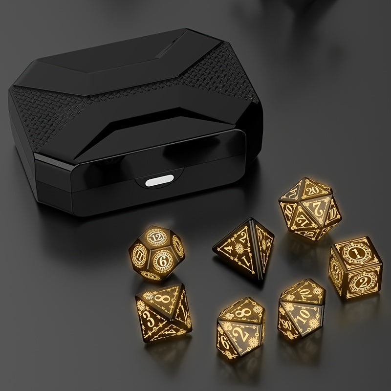 Glow in the Dark RPG Dice Set