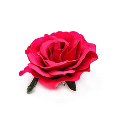 Boho Style Rose Flower Hairpin Hair Clip for Wedding Beach Daily Use