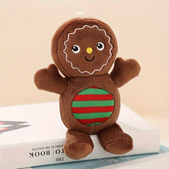 Gingerbread Plush Stuffed Toy Doll Soft Pillow Doll Christmas Decor