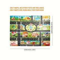 City Playhouse Adventure Map Toy Set for Kids