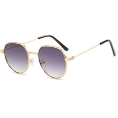 Men's Irregular Metal Sunglasses Personality Shades